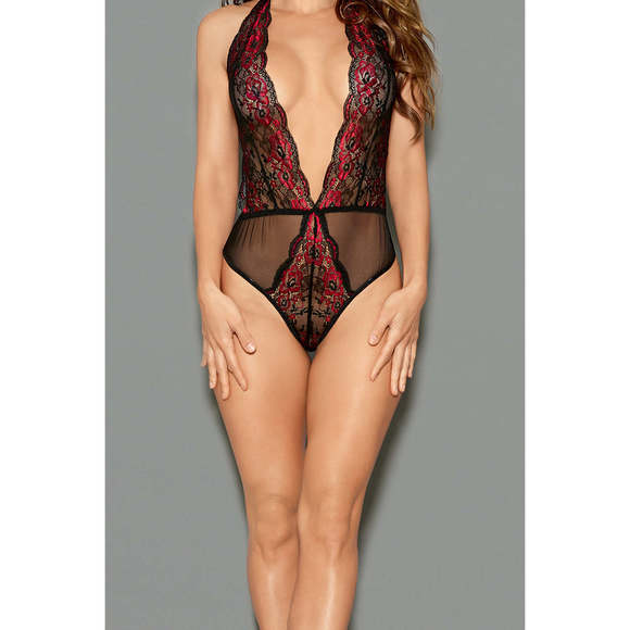 Boxed Lace Teddy - Picture 1 of 3